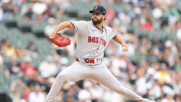 Patrick Sandoval fans five in season debut