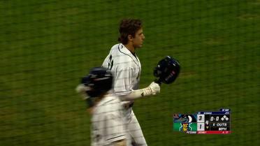 Marek Houston's first professional home run