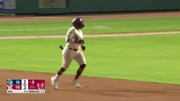 Abimelec Ortiz slugs slugs his 14th homer