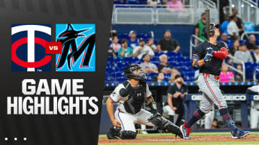 Twins vs. Marlins Highlights 