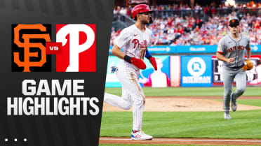 Giants vs. Phillies Highlights