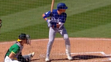 Alex Call's first homer of spring