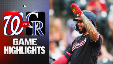 Nationals record eight runs in shutout win