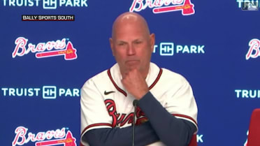 Brian Snitker after 6-4 win 
