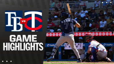 Rays vs. Twins Highlights