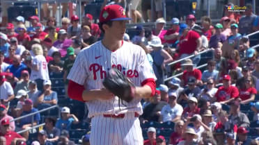 Andrew Painter strikes out Jasson Domínguez