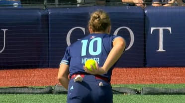 Carley Hoover's fifth strikeout of the game