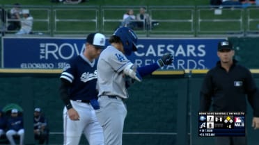 Alex Freeland's three-hit, six-RBI game