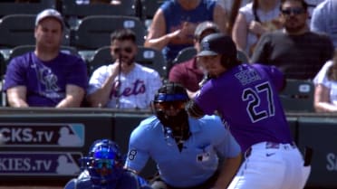 Jordan Beck's first homer of spring