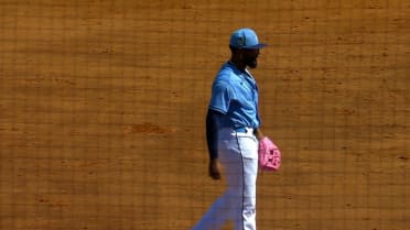 Junior Caminero's smooth throw from third