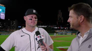 Spencer Torkelson on his first homer of the season