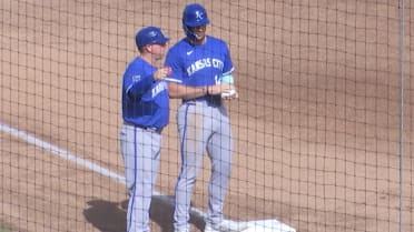 Jac Caglianone's 120.2 mph double drives in two runs