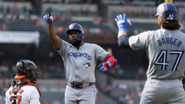 Vladimir Guerrero Jr.'s 150th career home run (20) 