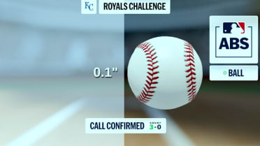 Ball 3 confirmed after Royals ABS challenge