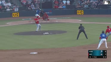 Hector Osorio singles on a line drive to left fielder Jaden Fauske. Marcos Torres scores. Daniel Flames to 3rd.