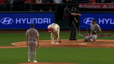 Mike Trout's RBI walk after ABS challenge 