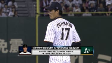 A's introduce Shintaro Fujinami, Japanese veteran slated to join rotation