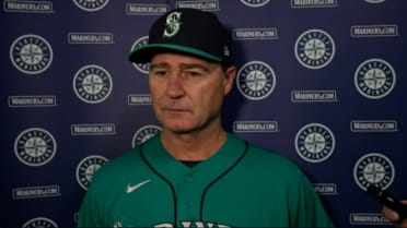 Scott Servais Reacts to Seattle Mariners Winning WC Series vs