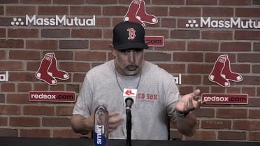 Alex Cora on the Red Sox's 7-1 loss