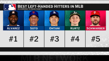 Sean Casey breaks down his top 5 left-handed hitters