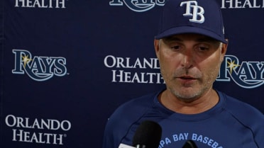 Kevin Cash discusses Opening Day loss to Cardinals