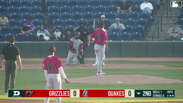 Gabriel Davalillo singles on a sharp fly ball to center fielder Roldy Brito. Jonny McGill scores. Kevyn Castillo to 2nd.