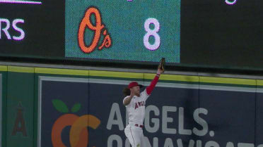 Brett Phillips' leaping catch 