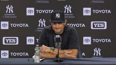 Aaron Boone talks Carlos Rodón's outing, Bellinger