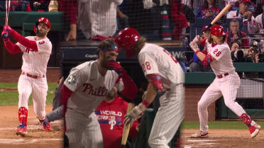 Harper homers, helps Bohm go yard