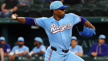 Kumar Rocker strikes out Nick Kurtz