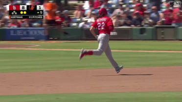 Redmond smacks a three-run homer