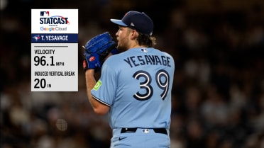 Trey Yesavage K's Aaron Judge three times