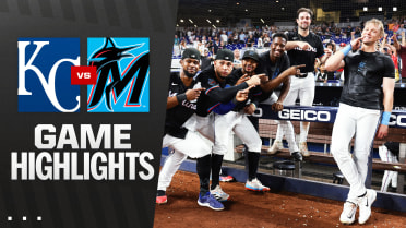 Royals vs. Marlins Highlights