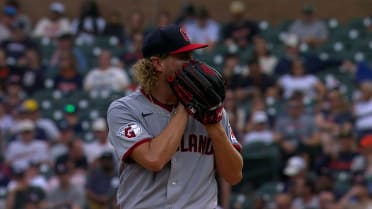 Tanner Bibee strikes out Gleyber Torres