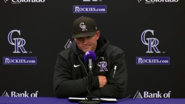 Warren Schaeffer discusses the Rockies' 10-5 loss
