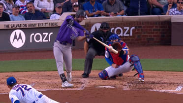 Sterlin Thompson's first career home run 