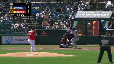 Nick Morabito homers (5) on a line drive to left field. Kevin Parada scores. Matt Rudick scores.