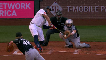 Naylor reaches on catcher's interference after review
