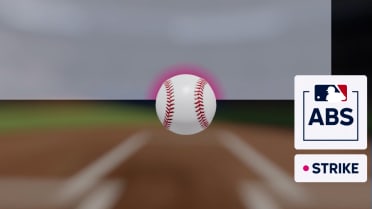 Fraser Ellard records strikeout after ABS challenge