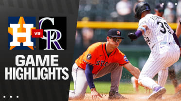 Astros vs. Rockies Highlights