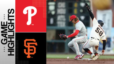 Phillies vs. Giants Highlights