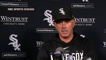 Pedro Grifol discusses the White Sox's 11-1 loss