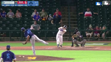 Gavin Cross demolishes 10th homer