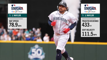 Josh Naylor pega HR de 433-pies y 111.5 mph