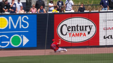 Tyler McDonough's sliding catch