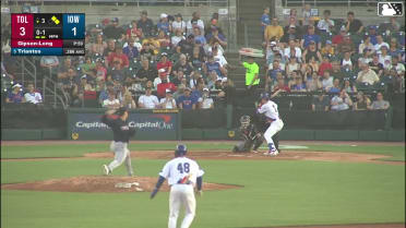 James Triantos doubles (12) on a line drive to center fielder Max Clark. Matt Shaw scores. Owen Miller scores.