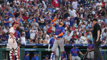 Jonrón solitario de Brandon Nimmo