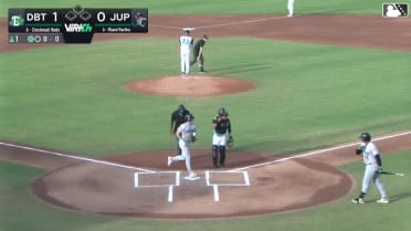 Sammy Stafura's solo home run