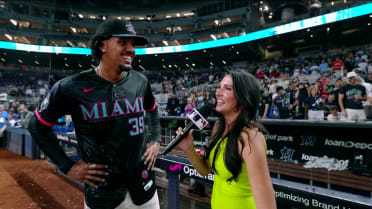 Eury Pérez on his complete game shutout win