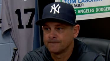 Aaron Boone on Aaron Judge and Austin Wells in win
